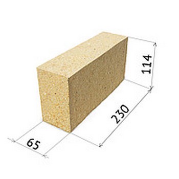 Кирпич огнеупорный шамотный ША-22