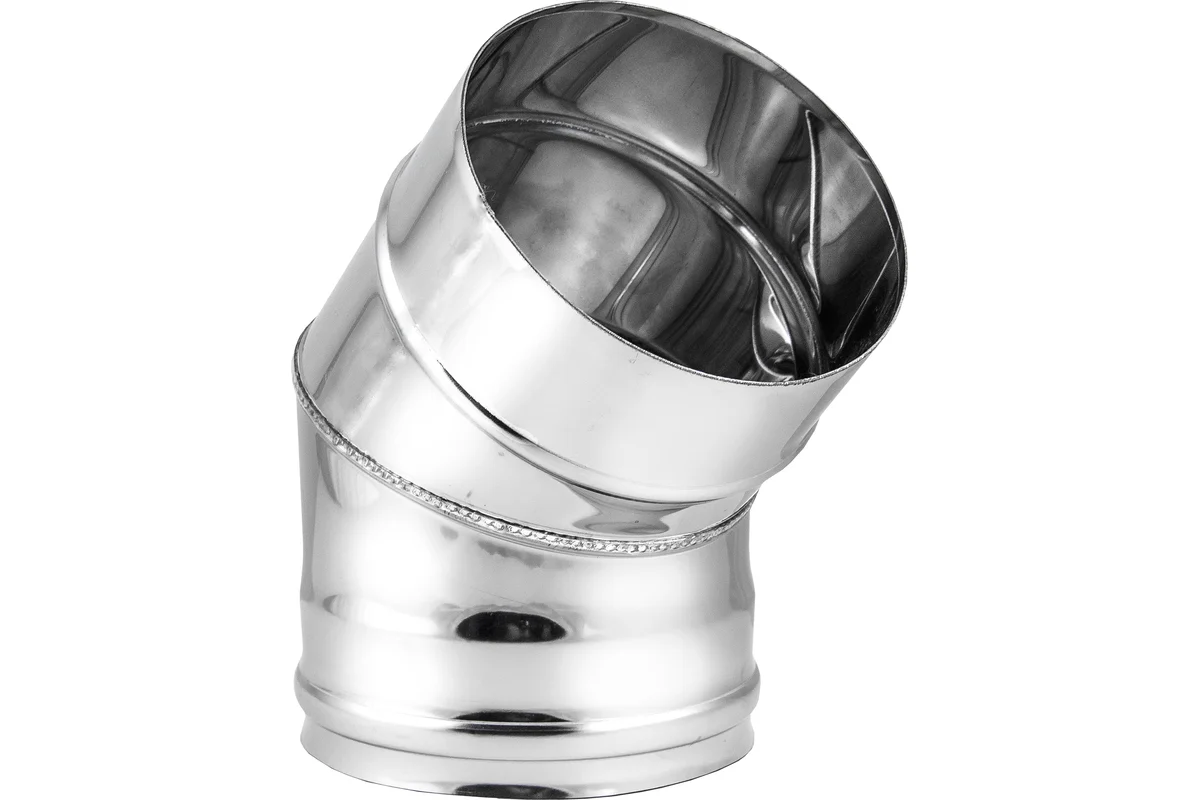 Отвод для дымохода 1ОТ 45 (120, 430 1.0 )