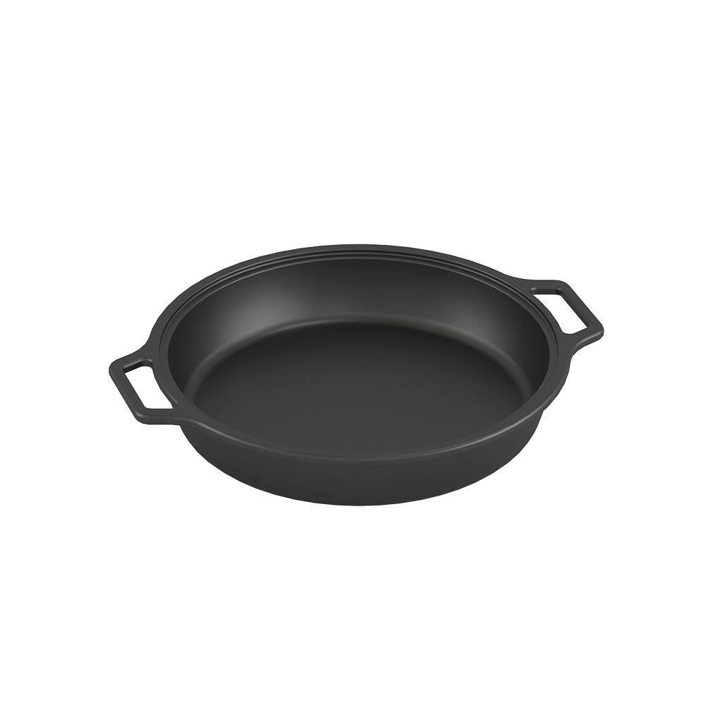 Сковорода чугунная Везувий 9л 455мм