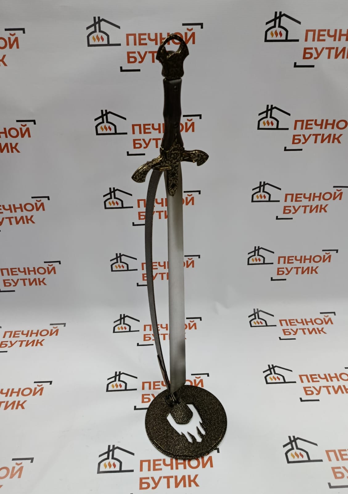 Подставка для ложки "Замок", золото