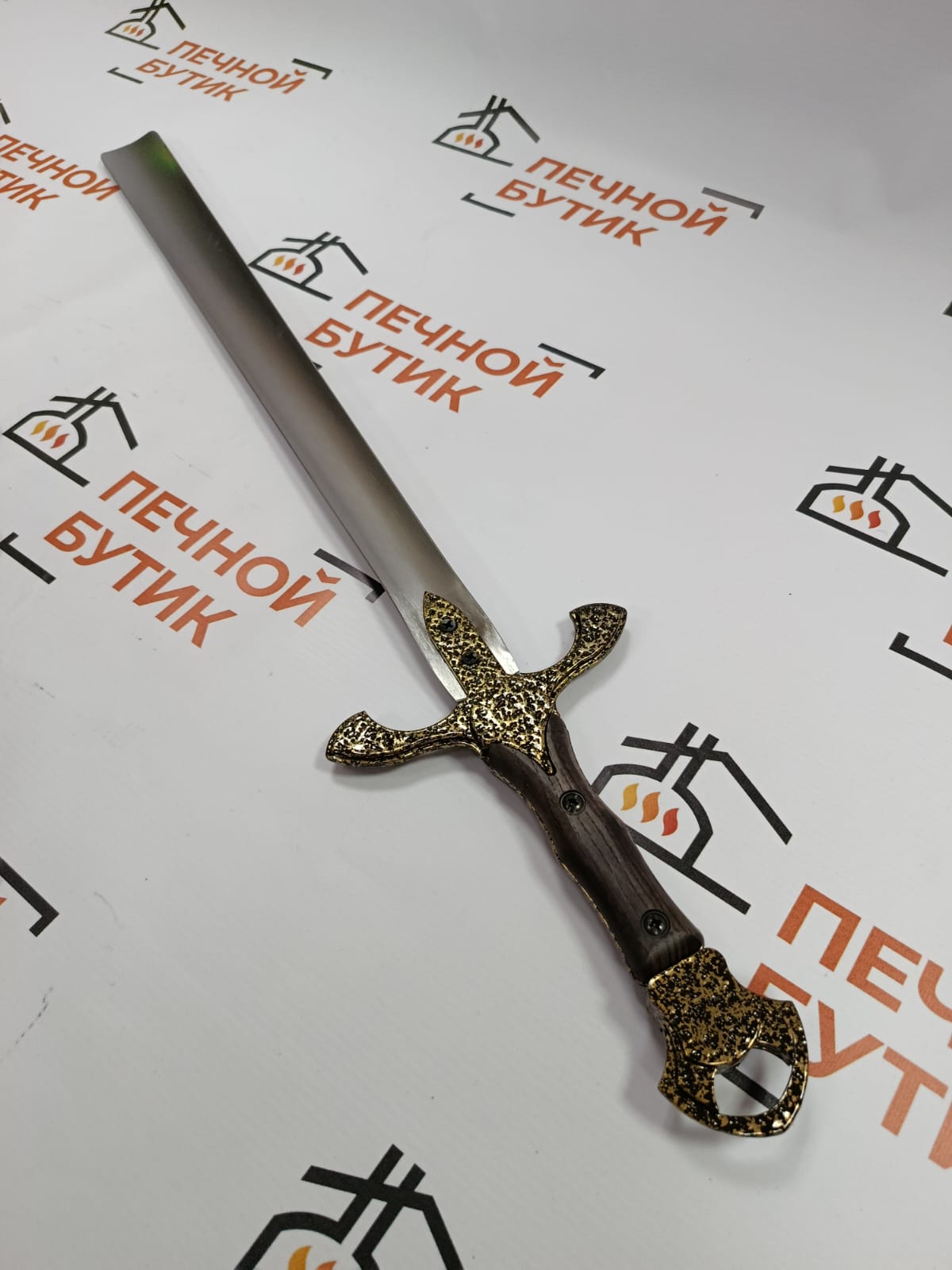 Ложка для обуви "Замок", Золото